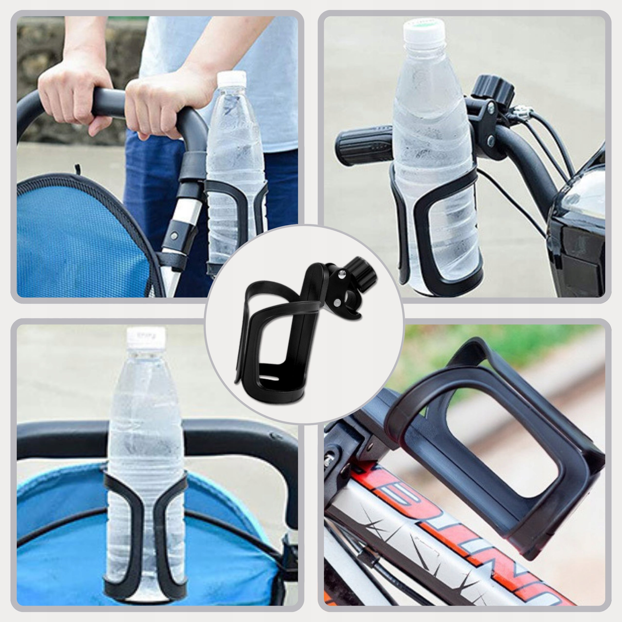BICYCLE WATER BOTTLE HOLDER FOR 360 DEGREE XL CUP BOTTLE HANDLEBAR STROLLER EAN (GTIN) 0061003250717