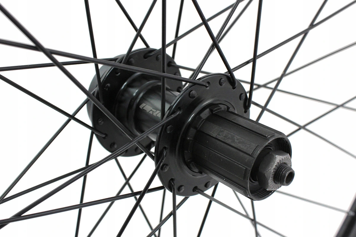 BICYCLE WHEEL 28 29 INCHES REAR DISC CASSETTE DISC 6 SCREWS CONE Color black