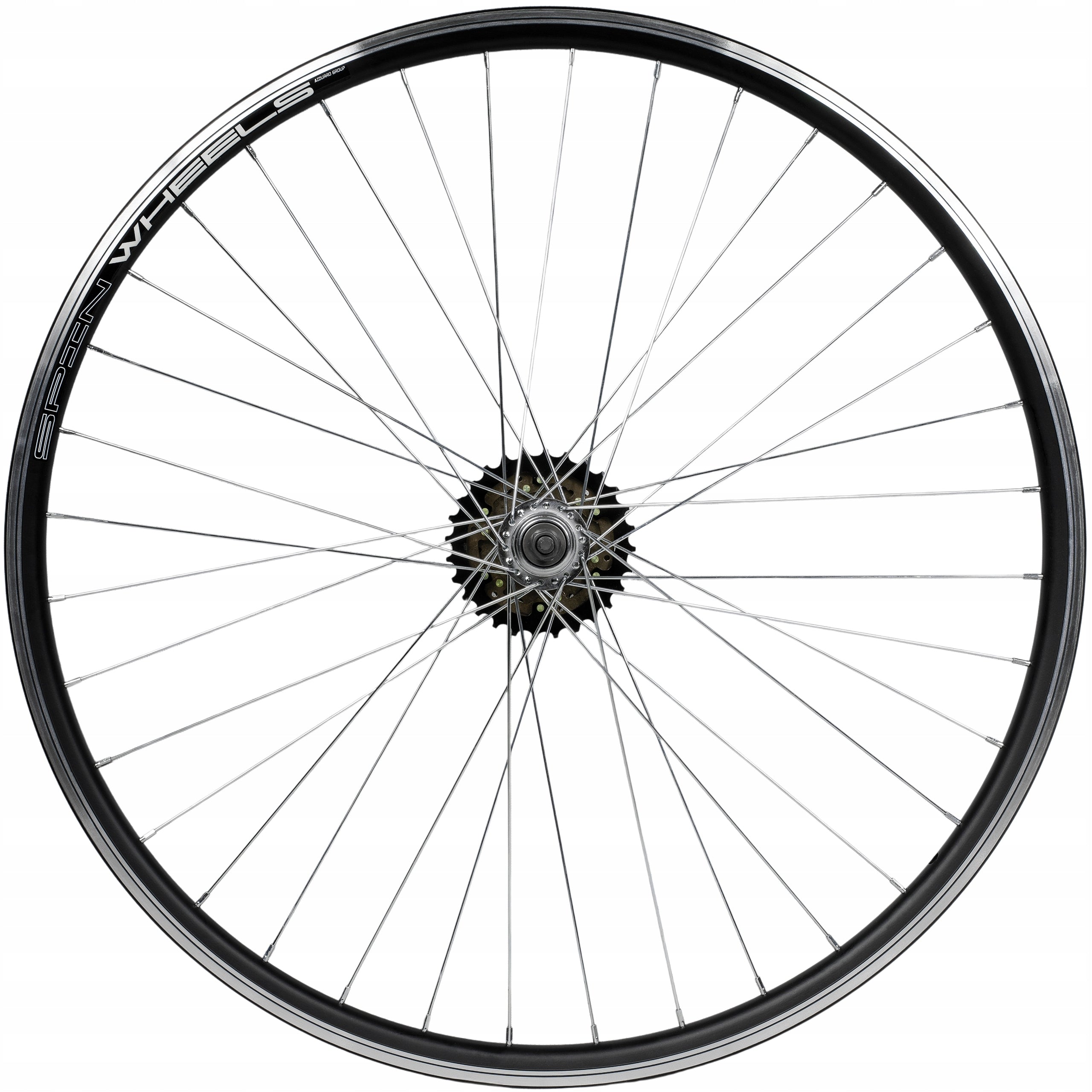 BICYCLE WHEEL 28 INCHES 29 700C REAR FREEWHEEL 6 ROW BLACK SHIMANO Manufacturer code Spin Wheels Wolnobieg 28