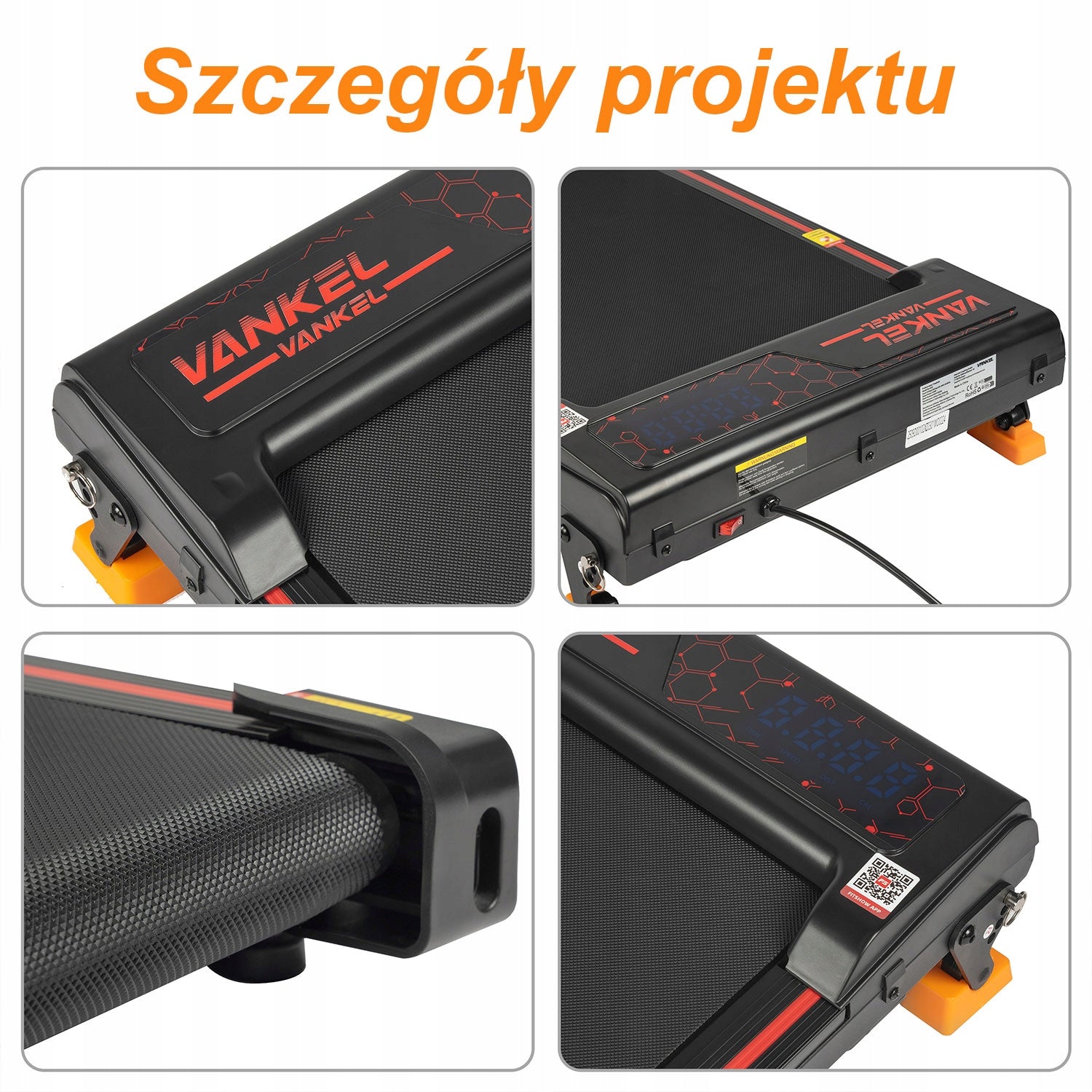 BIEŻNIA ELEKTRYCZNA DOMOWA TRENINGOWA POD ŁÓŻKO WALKINGPAD 110 KG 6KM/H Kind electric