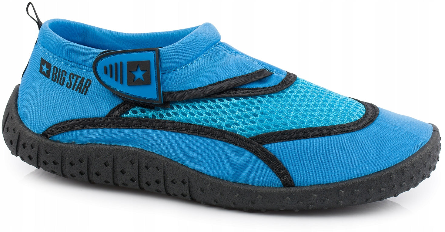 BIG STAR VELCRO WATER SHOES SWIMMING ON THE BEACH SEA URCHINS CORAL REEF r 41 Packaging status original