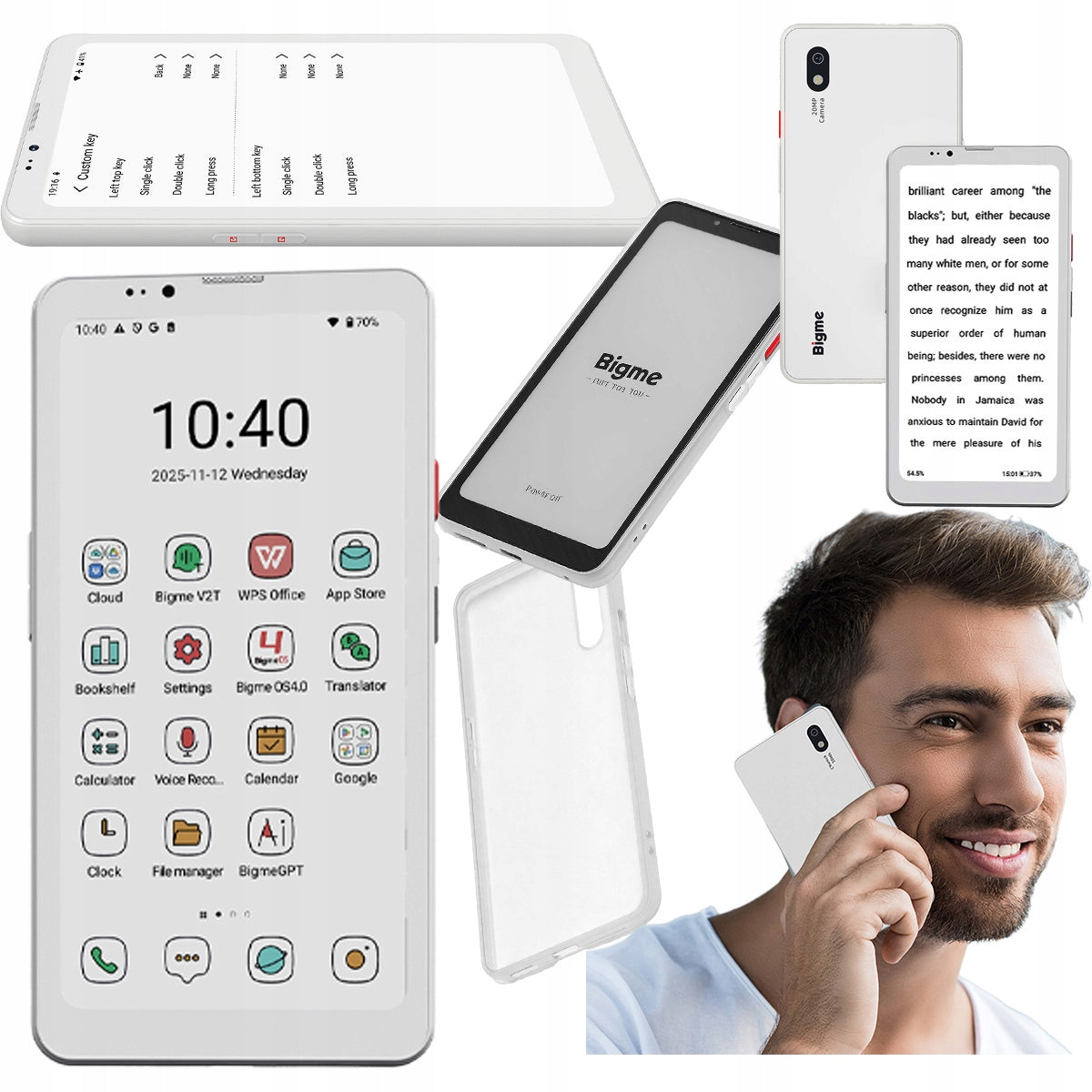 BIGME HIBREAK PRO 2in1 E-BOOK READER SMARTPHONE color 6,13" 8/256 GB