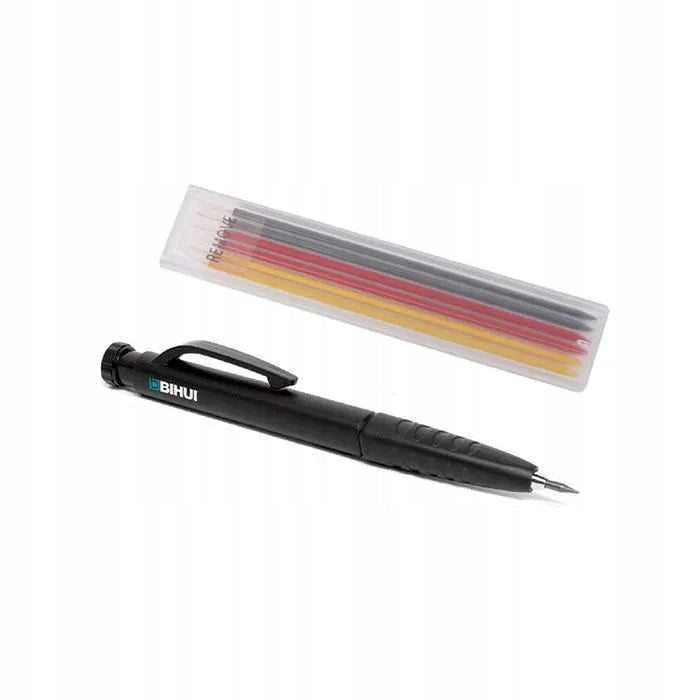 BIHUI AUTOMATIC PENCIL 3 COLORS YELLOW RED GRAPHITE Brand Bihui