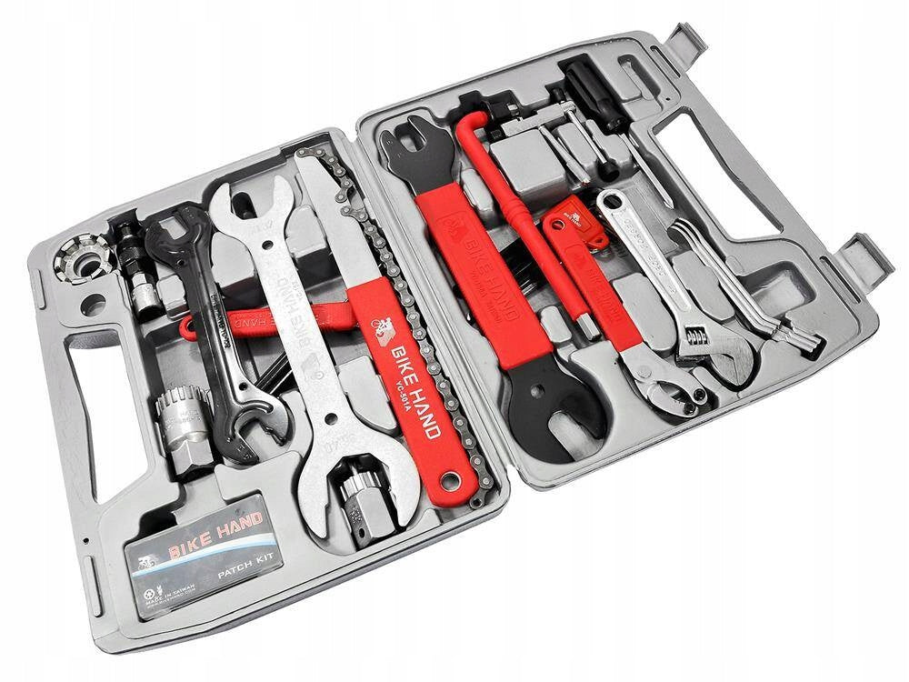 BIKE HAND Large Set of Bicycle Tool Wrenches in Suitcase EAN (GTIN) 5904473910260
