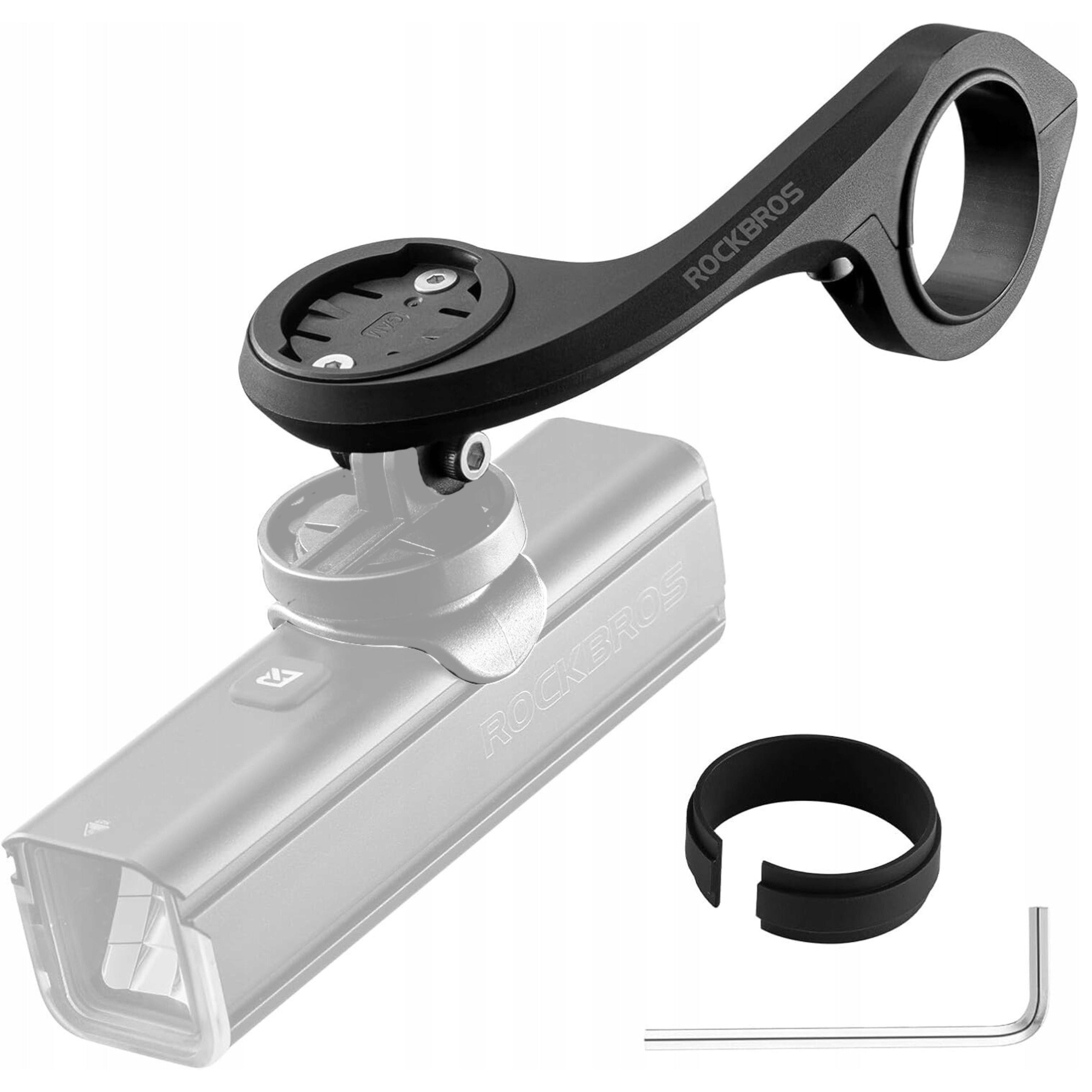 BIKE HOLDER FOR COUNTER AND FLASHLIGHT GO PRO 2in1 ROCKBROS RETRACTABLE for Garmin