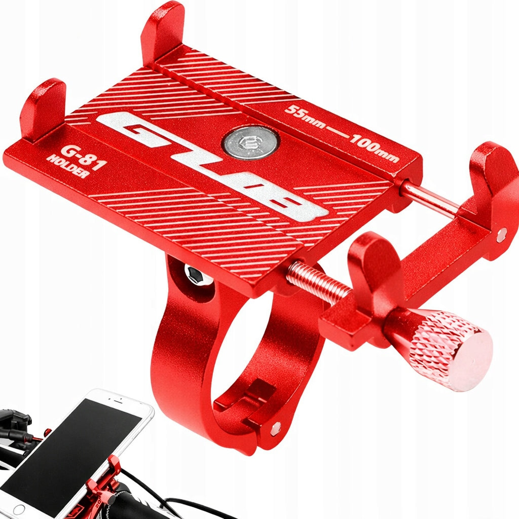 BIKE MOTORCYCLE HOLDER ALUMINUM ADJUSTABLE STRONG SMARTPHONE Packaging status original