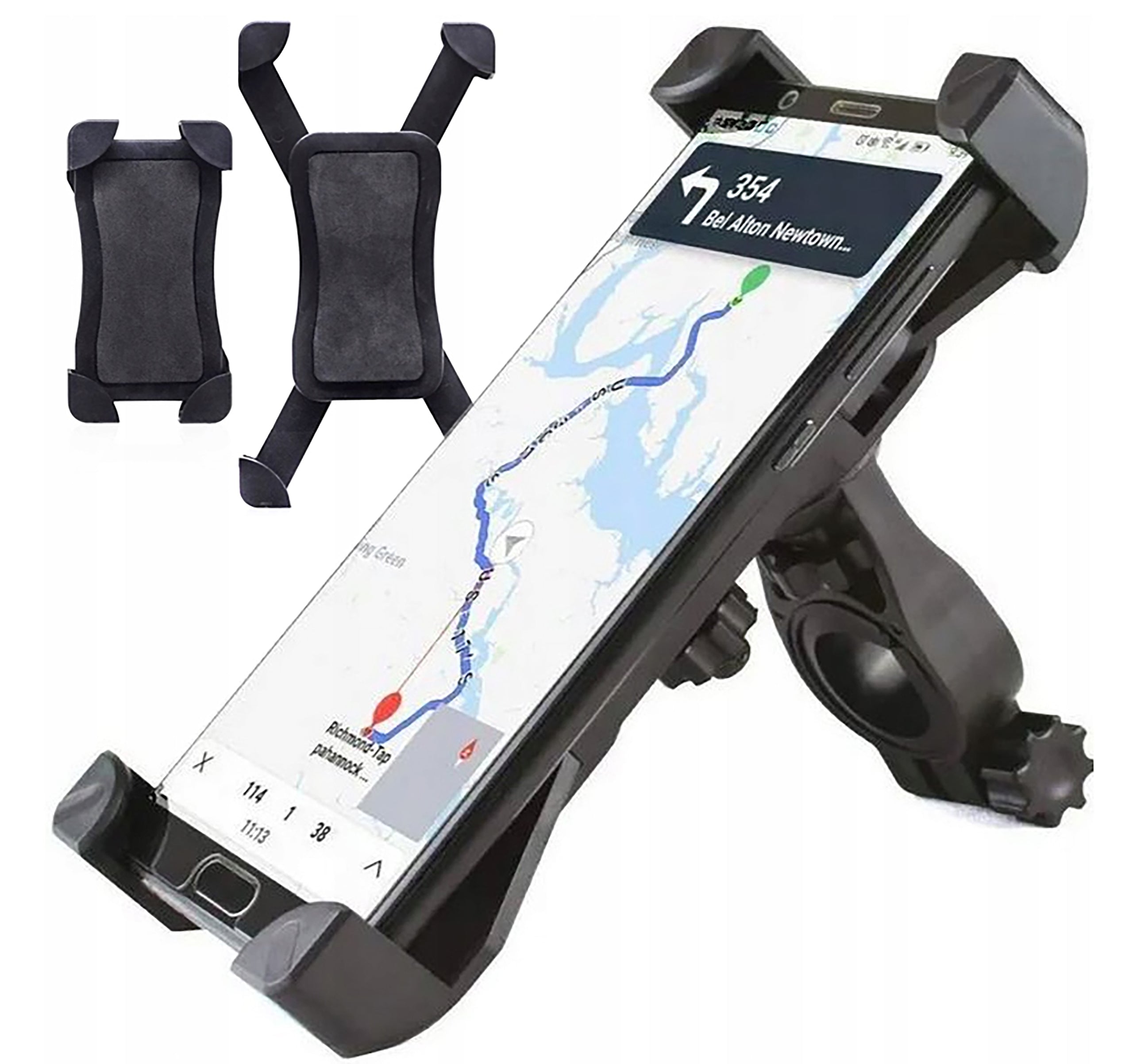 BIKE PHONE HOLDER MOTORCYCLE STEERING WHEEL