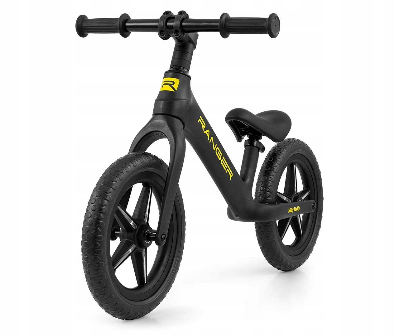 BIKE RANGER FLASH FOLDED BLACK RUNNING LIGHT GLOWING LED WHEELS Kid's age 2+ years