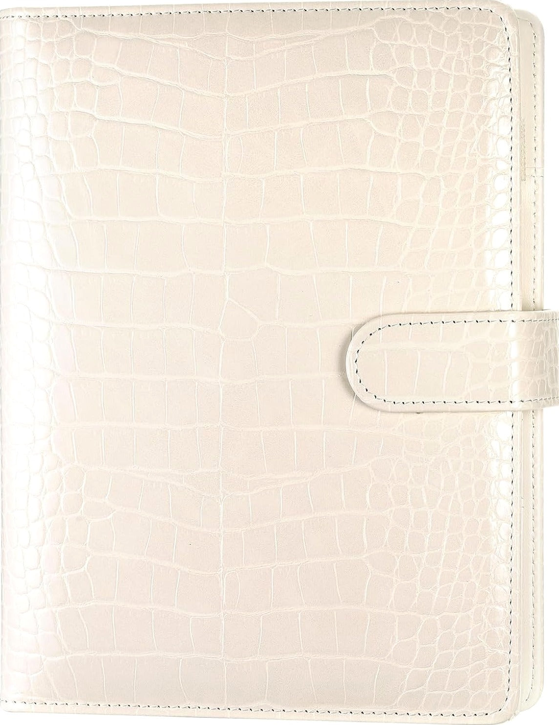 BINDER A5 WHITE 6 RING NOTEBOOK DIARY ORGANIZER BINDER