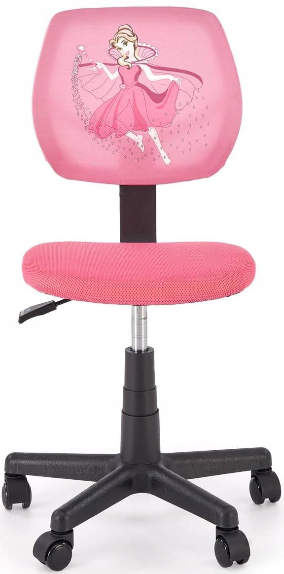 BINGOX Desk Chair Pink Swivel Mesh Children Youth
