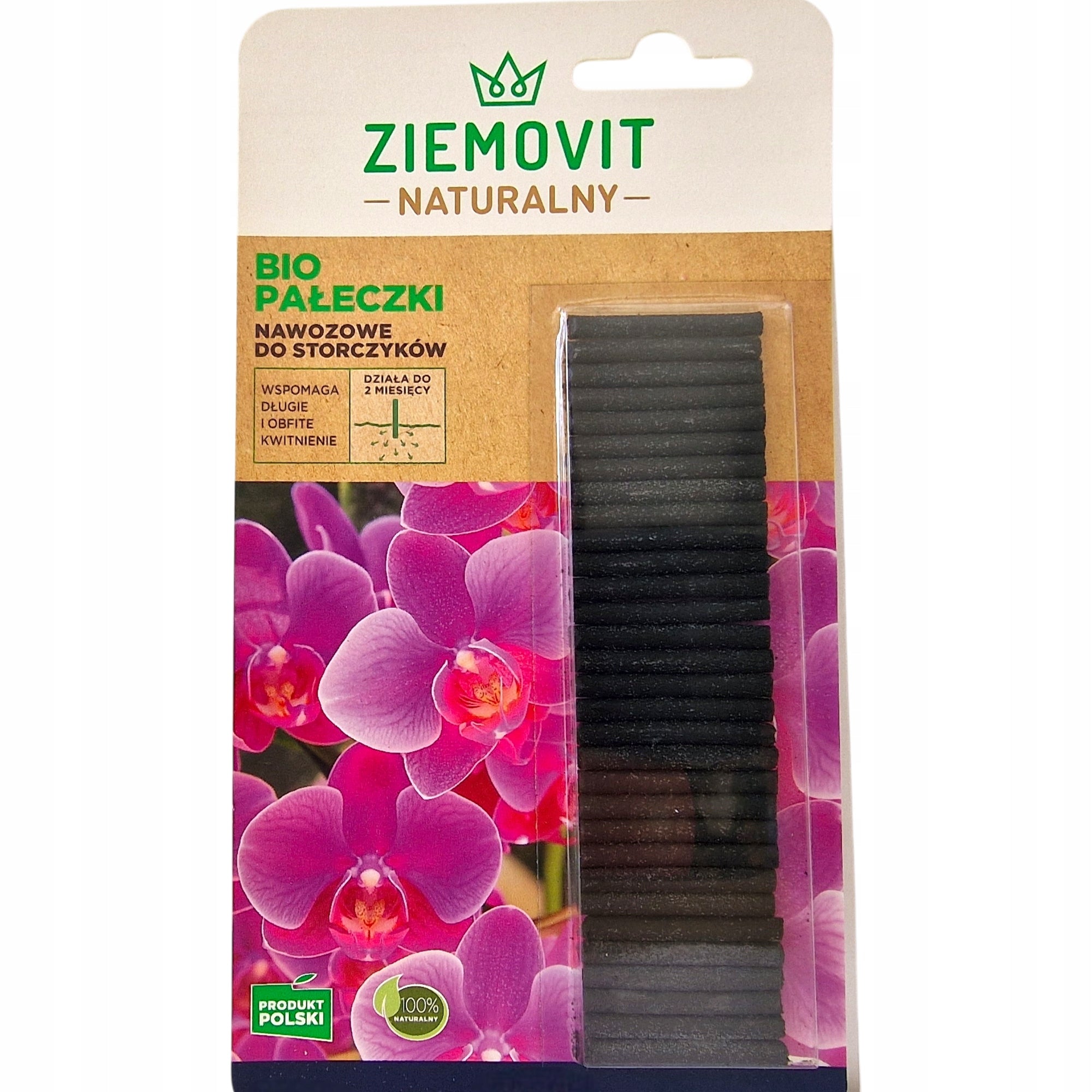 BIO Fertilizer Sticks for Orchids 30pcs Long Flowering ZIEMOVIT 30pcs