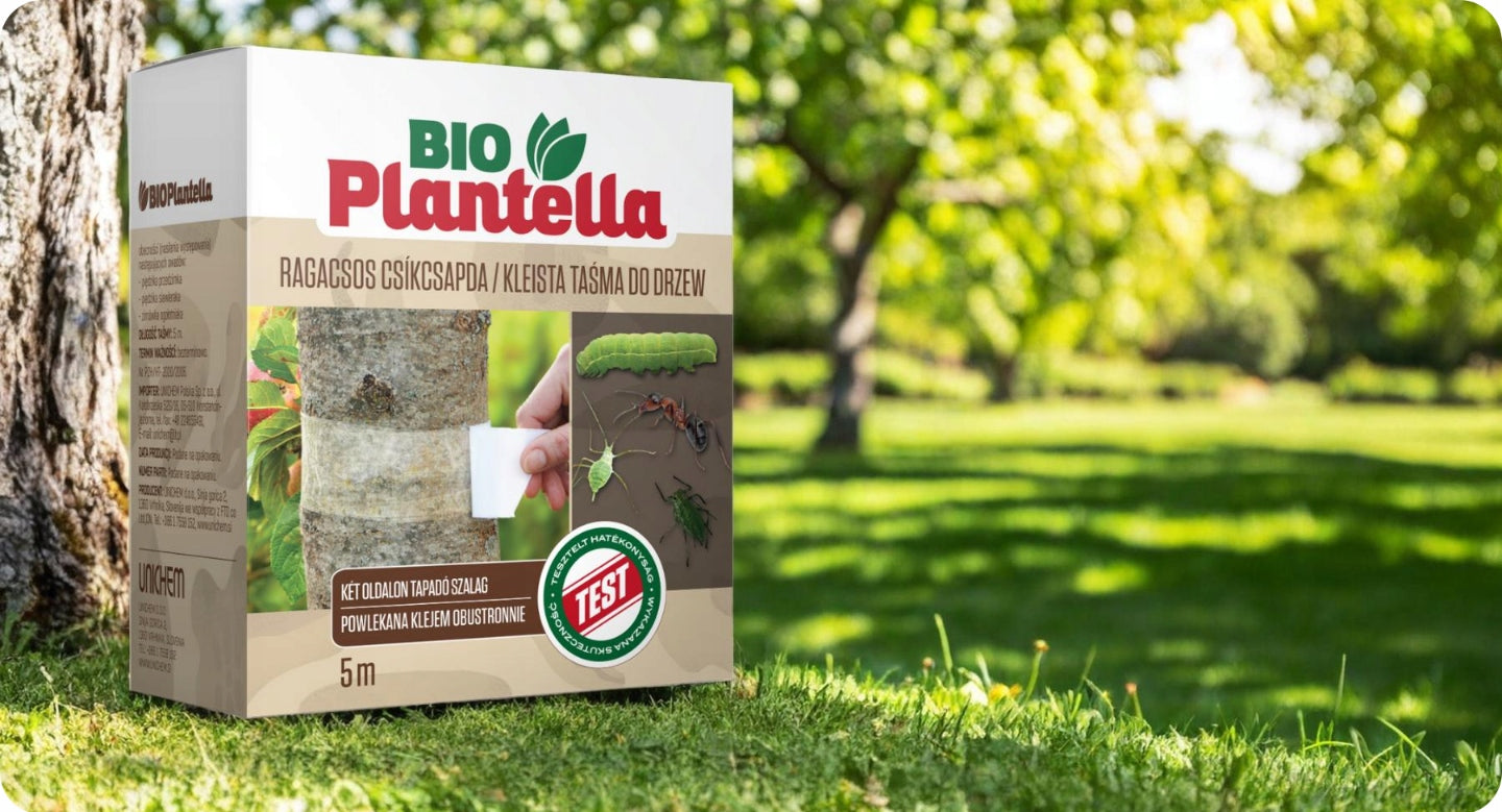 BIO PLANTELLA Sticky Trap Sticky Tape for Trees for Insects Aphids 5m Manufacturer Unichem