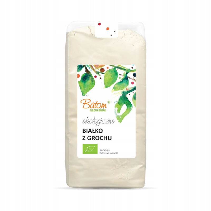 BIO Pea protein 100% non-GMO peas 250g Batom