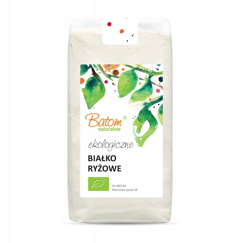 BIO vegetable RICE PROTEIN from whole grain brown rice 250g Batom