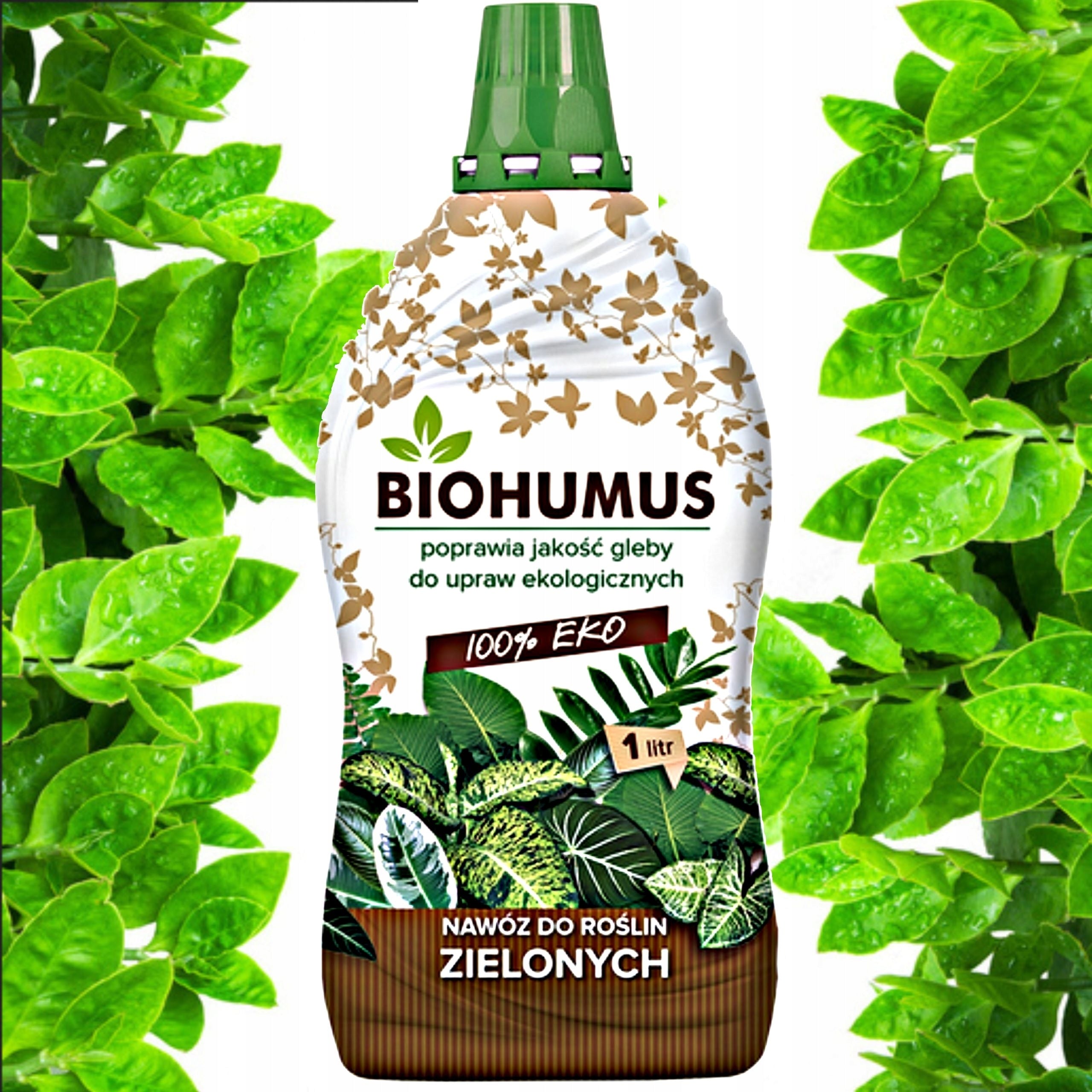 BIOHUMUS ECO FERTILIZER FOR GREEN PLANTS MONSTERY ZAMIOKULKASA JUK AGRECOL 1L
