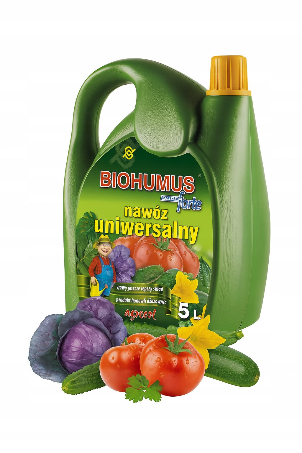BIOHUMUS SUPER FORTE - UNIVERSAL FERTILIZER 5 LITERS AGRECOL