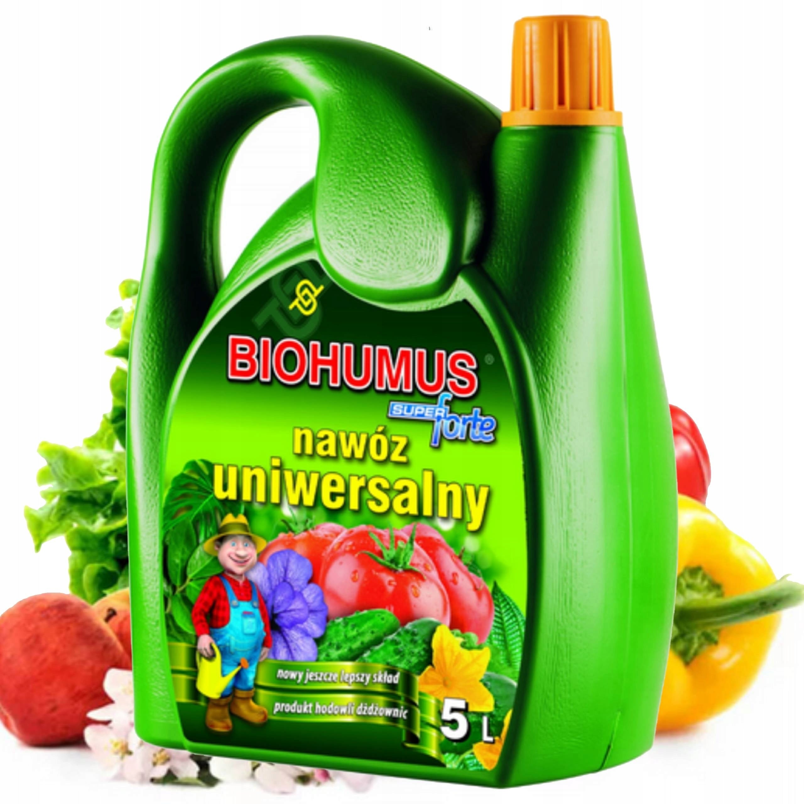 BIOHUMUS UNIVERSAL NATURAL FERTILIZER SUPER FORTE 5L