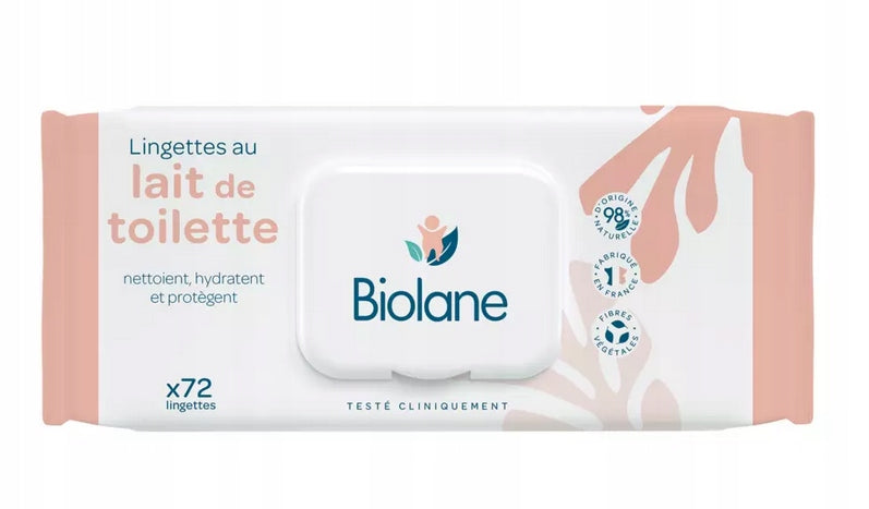BIOLANE WET WIPES 1 x 72pcs 1H72