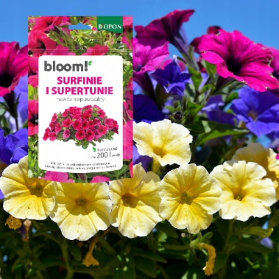 BIOPON BLOOM! Soluble Fertilizer for Surfinii Supertunii 200 g Concentrate Manufacturer Bros