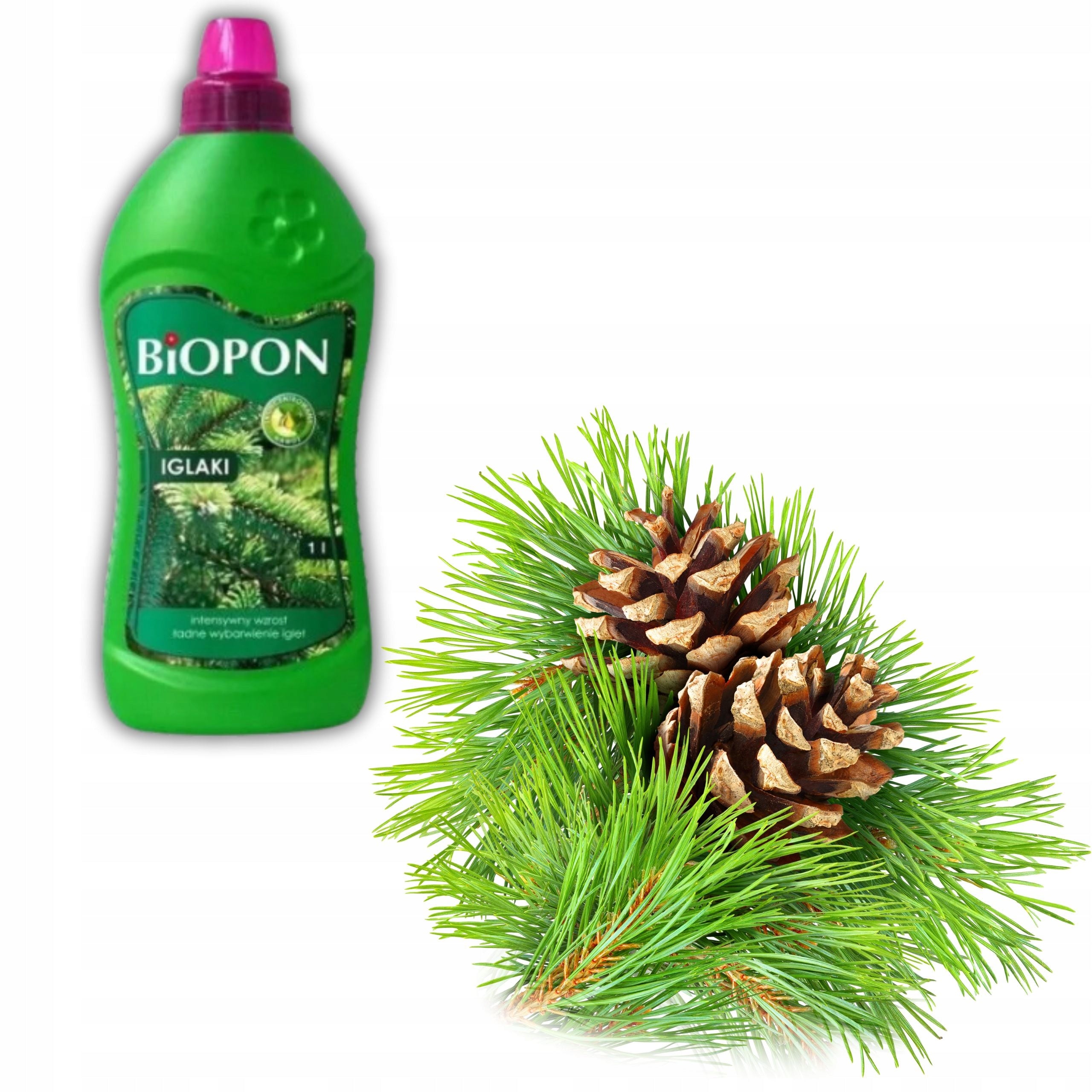 BIOPON LIQUID CONIFERS FERTILIZER 1L INTENSIVE GROWTH NEEDLE STAINING Manufacturer Bros