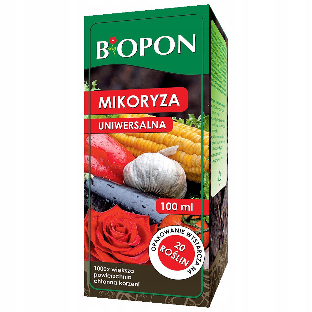 BIOPON MYCORRHIZA UNIVERSAL VACCINE FOR VEGETABLES PLANTING FLOWERS 100ml Manufacturer Bros