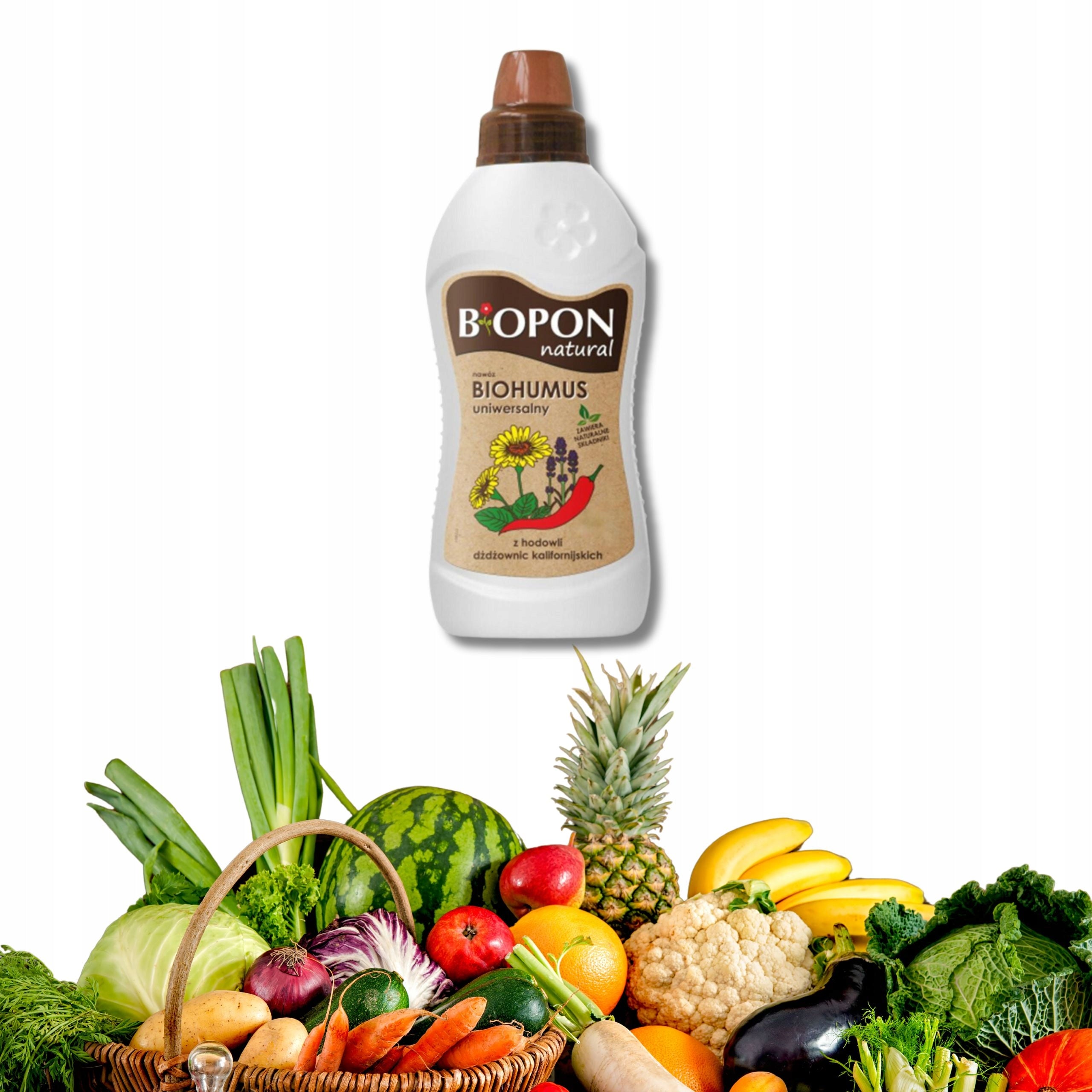 BIOPON NATURAL FERTILIZER BIOHUMUS UNIVERSAL FOR ALL PLANTS 1L CONDITIONER Manufacturer Bros