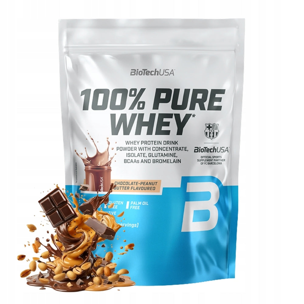 BIOTECH 100% PURE WHEY 400g PROTEIN SUPPLEMENT MUSCLE MASS STRENGTH