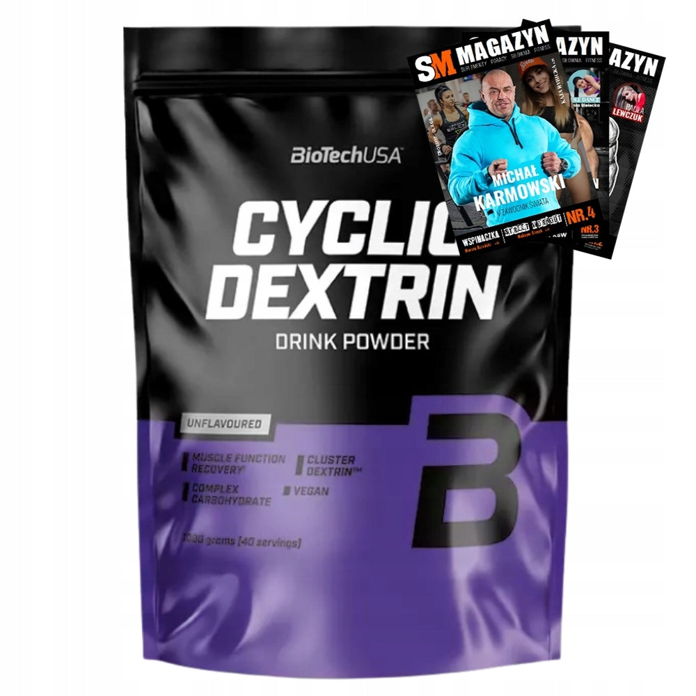 BIOTECH CYCLIC DEXTRIN 1kg CARBOHYDRATE ENERGY DURING INTENSE EXERCISE