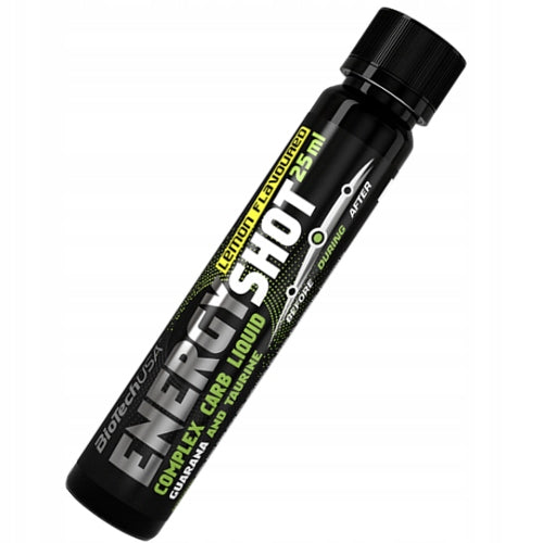 BIOTECH ENERGY SHOT 25 ml PRE-WORKOUT ENERGY STRENGTH ENDURANCE Packaging status original