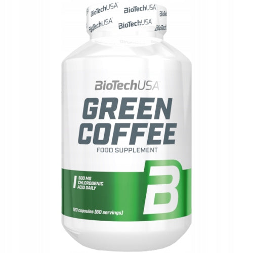 BIOTECH GREEN COFFEE 120 kaps GREEN COFFEE CHROME Packaging status original