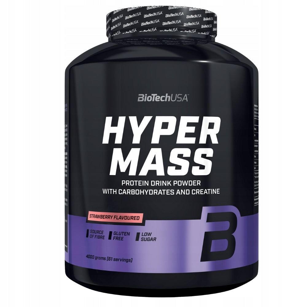 BIOTECH HYPER MASS 4000 g GAINER MASS PROTEIN CARBOHYDRATES + NOWmax WPC 30 g Manufacturer code 5999076232697