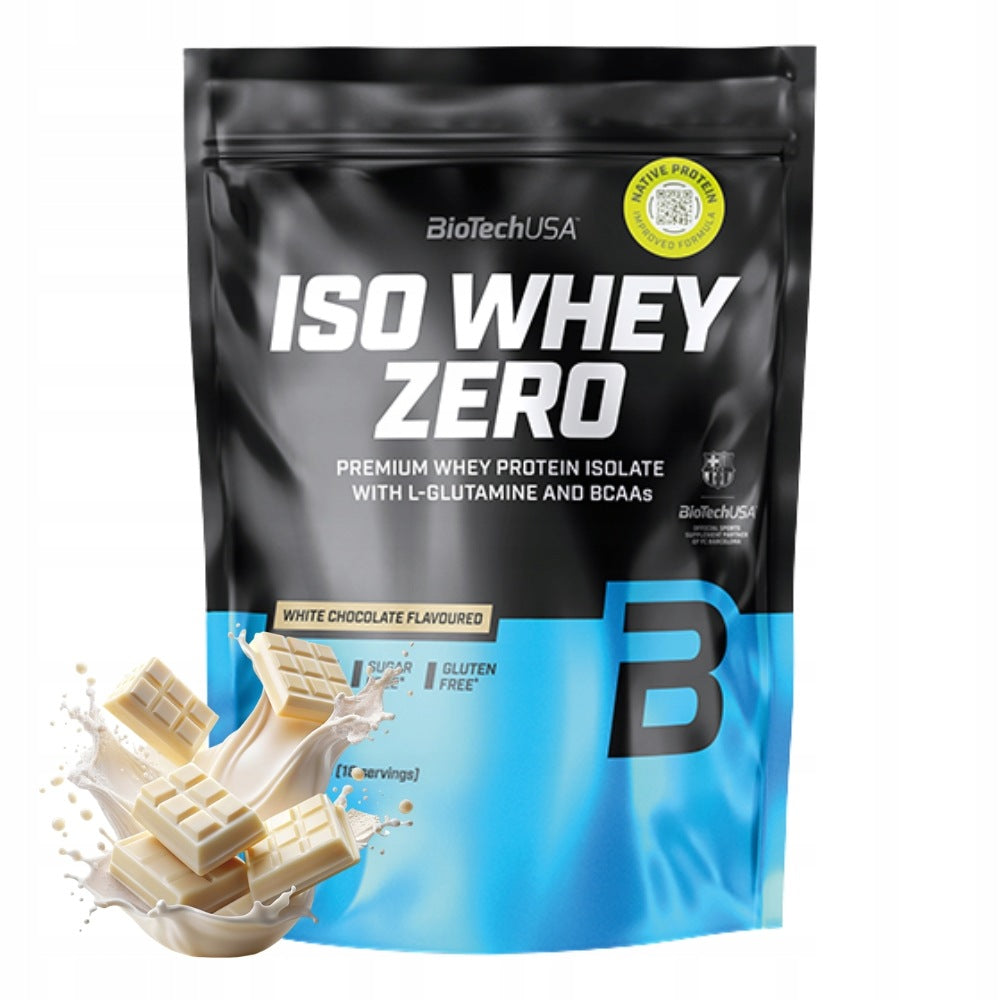 BIOTECH ISO WHEY ZERO 454 G WITHOUT SUGAR AND GLUTEN