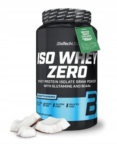BIOTECH ISO WHEY ZERO 908G ISOLATE BCAA WHEY PROTEIN WPI MUSCLES