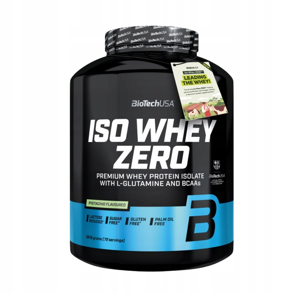BIOTECH ISOLATE USA ISO WHEY ZERO 1816 G + 25 G MUSCLE STRENGTHENING Manufacturer code 1000010605#100