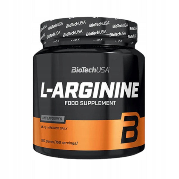 BIOTECH L-ARGININE 300g PUMP MUSCLES STRENGTH Manufacturer code masa mięśniowa, wytrzymałość