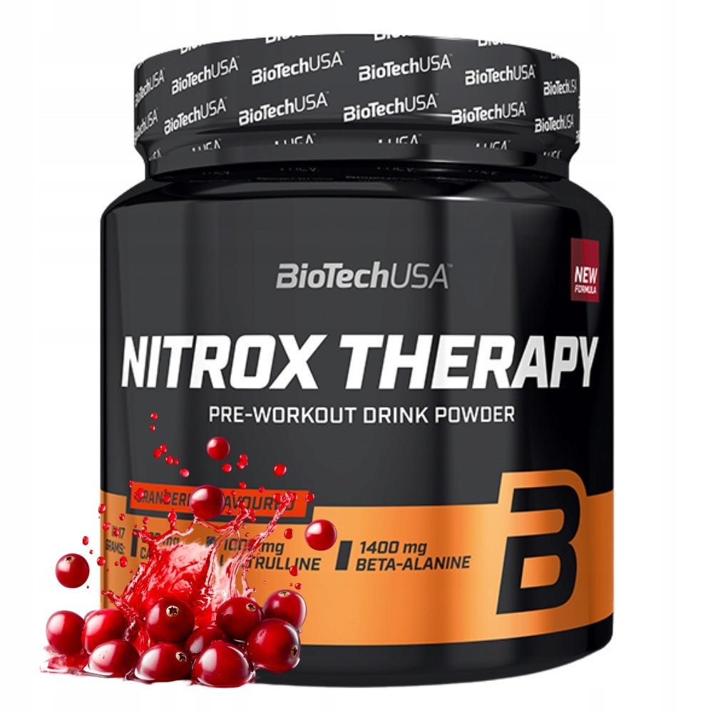 BIOTECH NITROX THERAPY PRE-WORKOUT CONDITIONER FOR PUMP STRENGTH 340 g