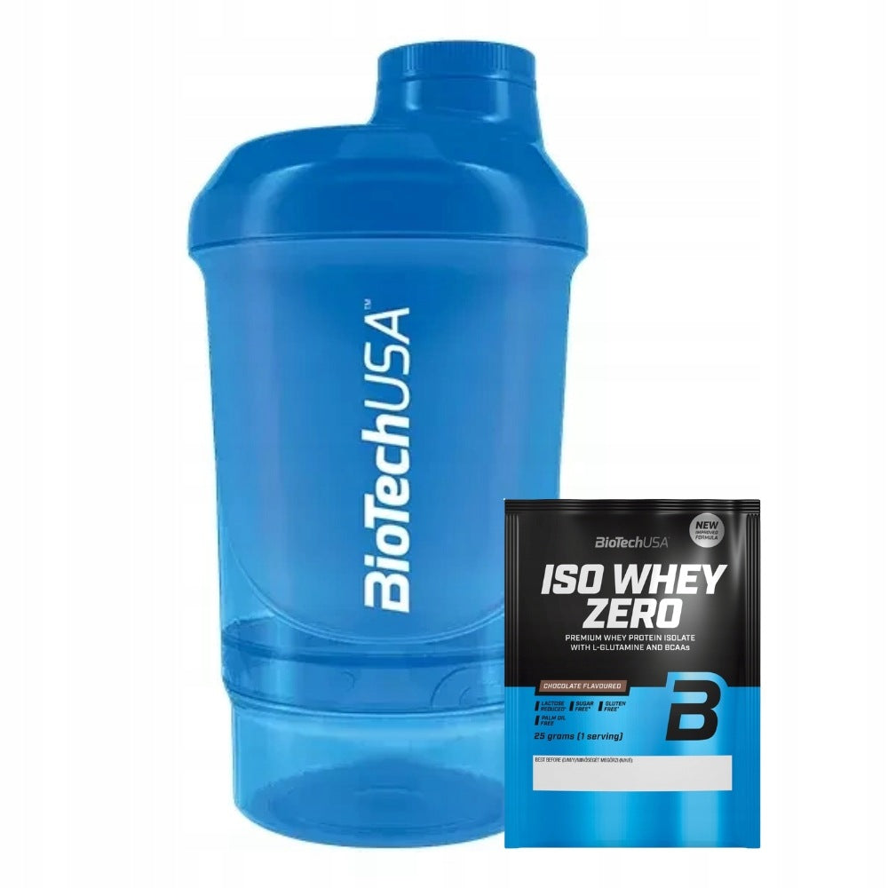 BIOTECH SHAKER WAVE + NANO 300 ml + 150 ml BOTTLE + PROTEIN SAMPLE