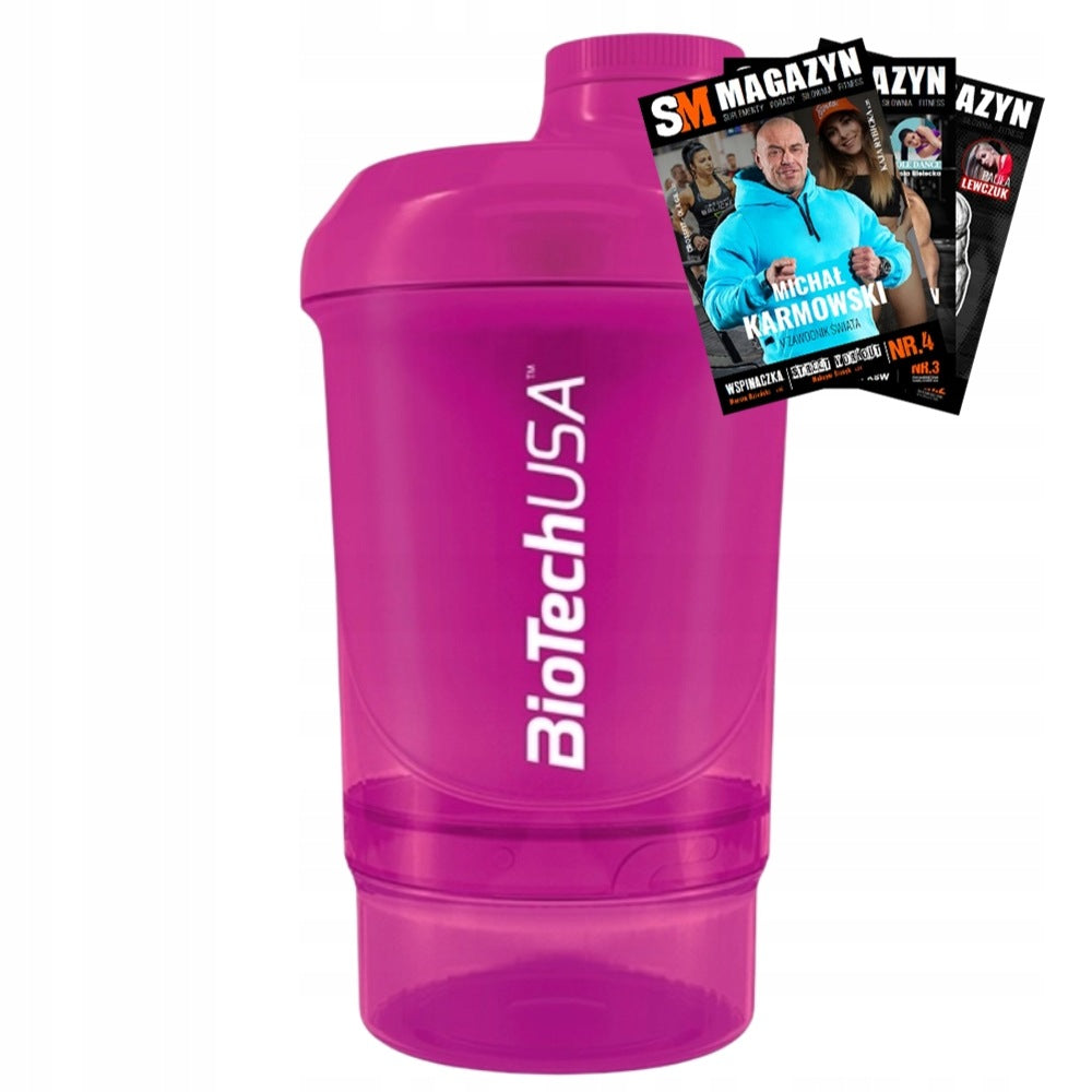 BIOTECH SHAKER WAVE + NANO 300 ml + 150 ml LIGHT PINK