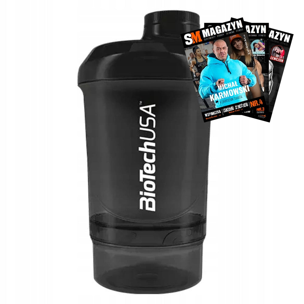 BIOTECH SHAKER WAVE + NANO 300 ml + 150 ml LIGHT SEALED WATER BOTTLE