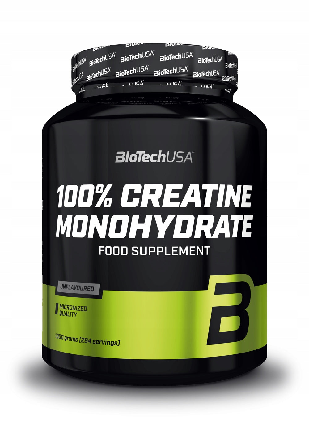 BIOTECH USA 100% CREATINE MONOHYDRATE 1000g 1kg CREATINE STRENGTH REGENERATION