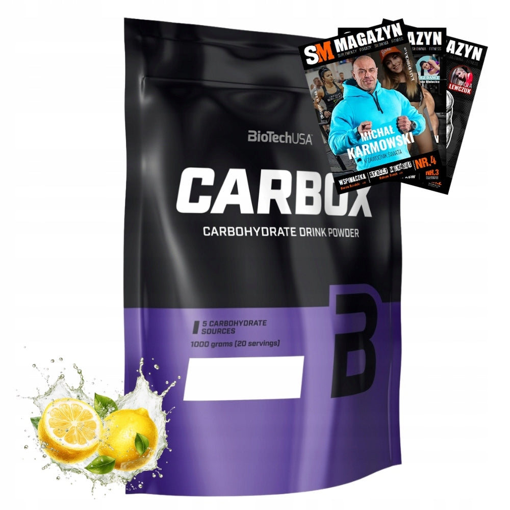 BIOTECH USA CARBOX 1000g CARBOHYDRATES ENERGY ENDURANCE SPORTS