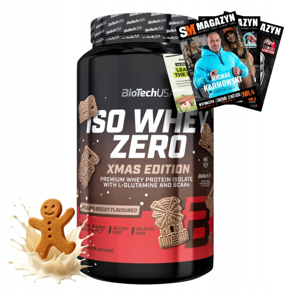 BIOTECH USA ISO WHEY ZERO 908g WHEY PROTEIN ISOLATE STRENGTH REGENERATION