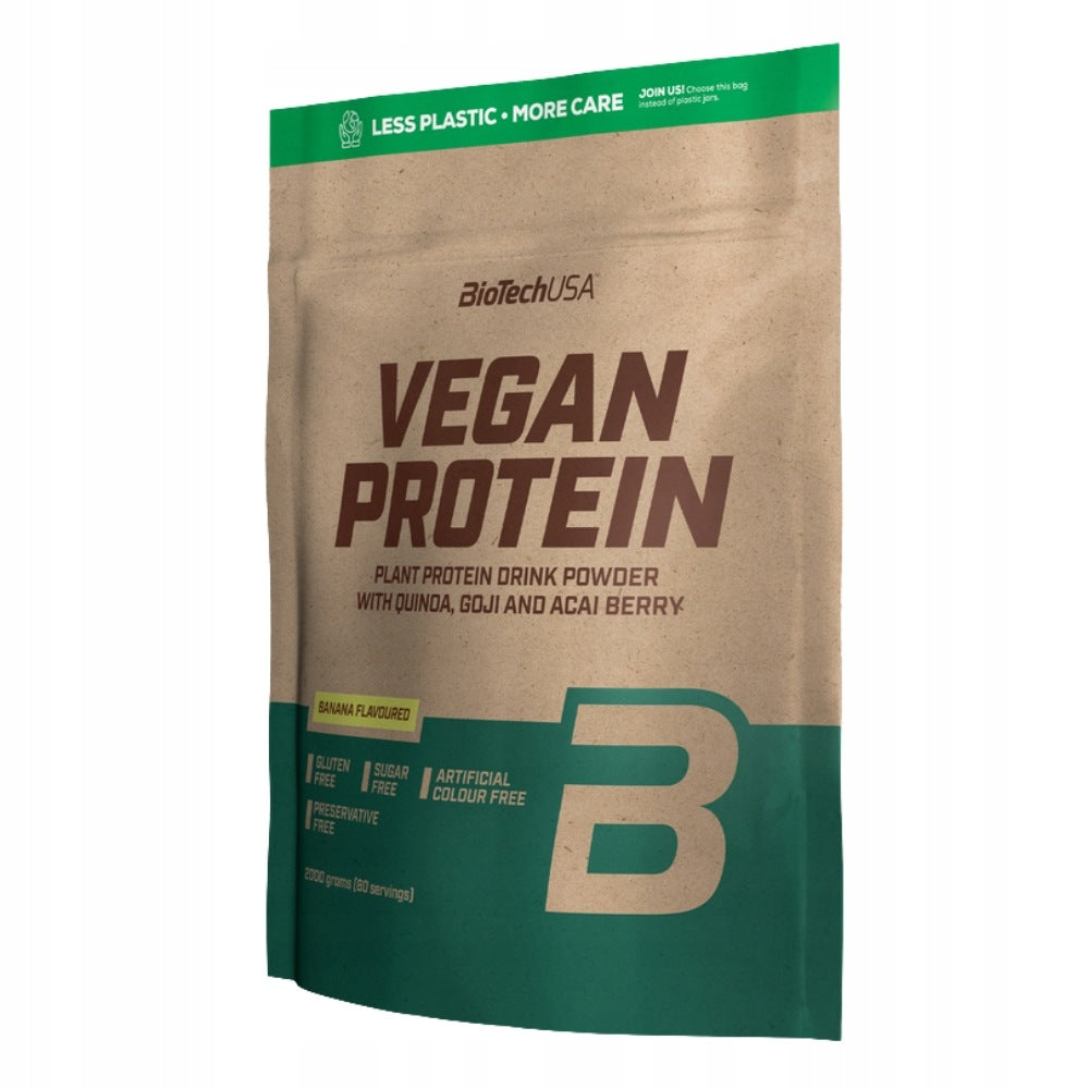 BIOTECH VEGAN PROTEIN 2000G VEGAN PROTEIN VEGETARIAN Expiration date at least six months from the date of purchase