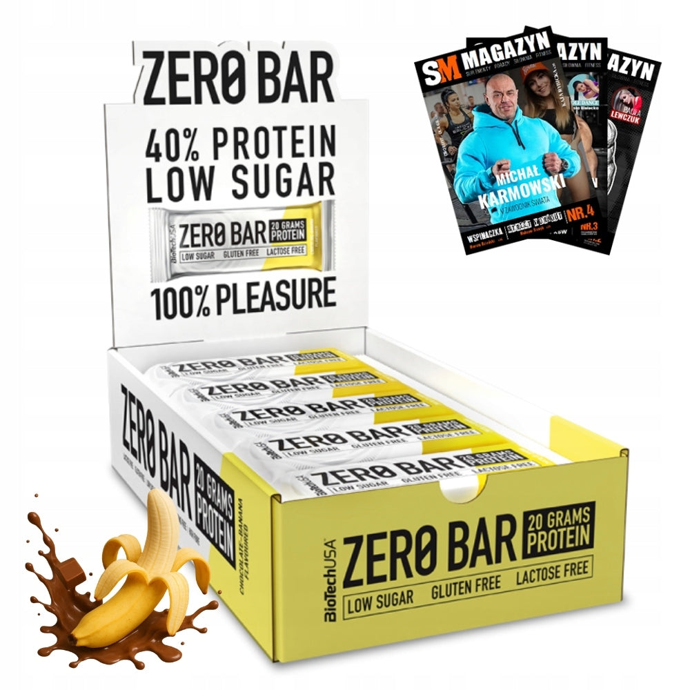 BIOTECH ZERO BAR 1000 g PROTEIN BAR