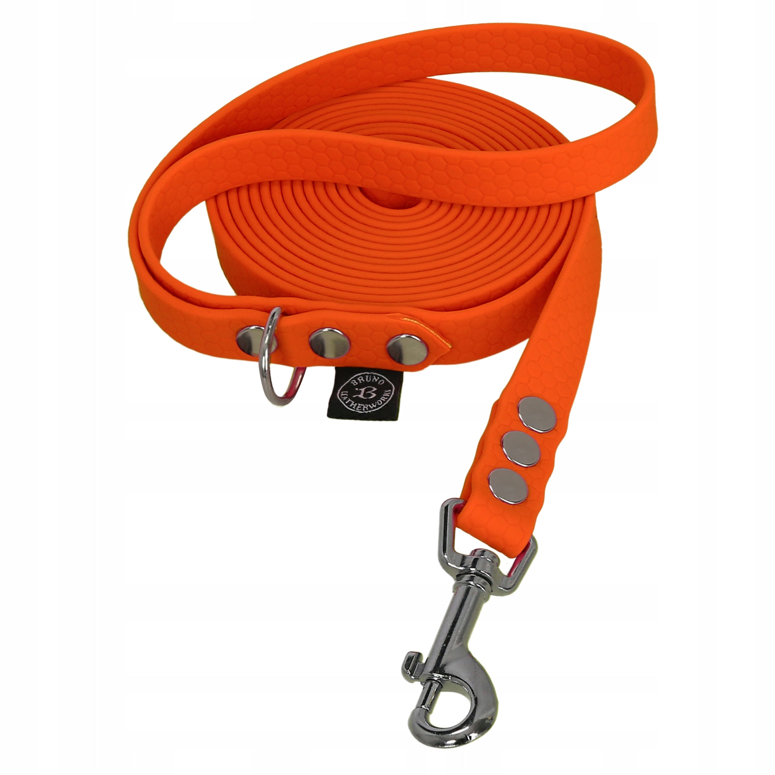 BIOTHANE TRAINING STRONG WATERPROOF DOG LEASH, 5 m Brand Bruno Leatherworks
