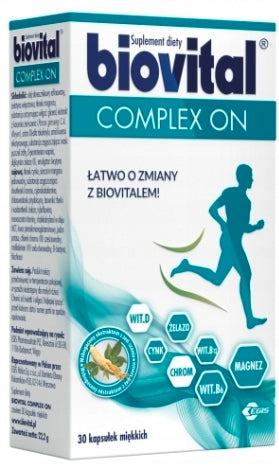 BIOVITAL COMPLEX ON vitamins minerals 30 kaps.