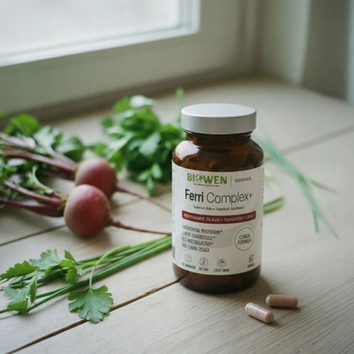 BIOWEN Ferri Complex+ IRON Diglycinate LACTOFERRIN B12 ANEMIA FATIGUE Brand Biowen