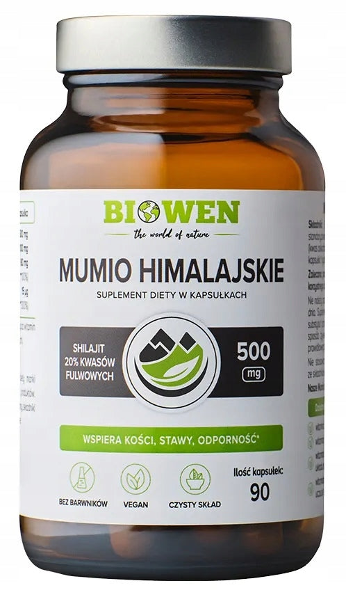 BIOWEN Himalayan mummy Shilajit 586 mg 90 kaps.-comprehensive protection DISCOUNT