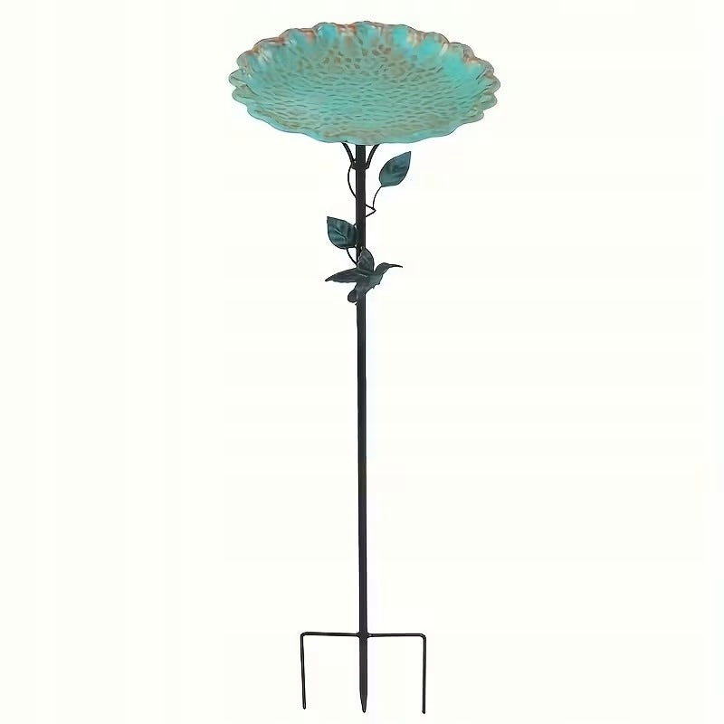 BIRD FEEDER GRAIN FEEDER BOOTH DRINKER METAL GARDEN DRINKER Packaging status original