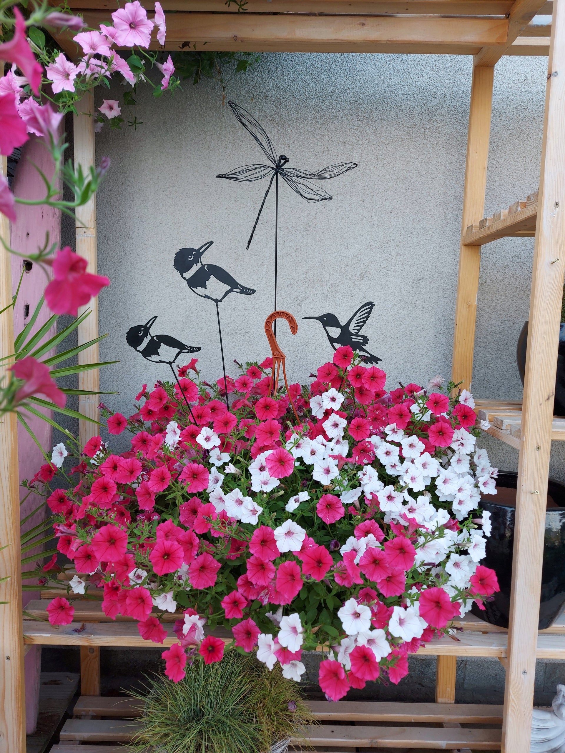BIRD METAL FIGURINE GARDEN DECORATION DECORATIVE ON PEAK Manufacturer code PTAK PTASZEK NA PIKU OZDOBNY WIELKANOC.
